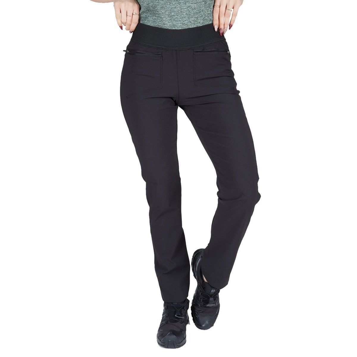 Alpinist Fuse Kadın Outdoor Pantolon - Siyah