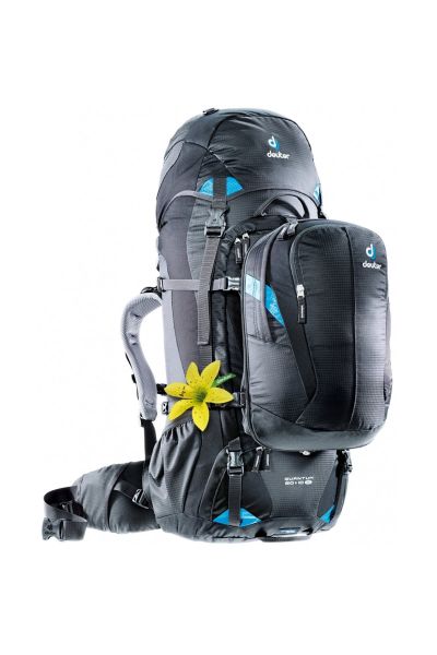 Deuter Quantum 60 + 10 SL Kadın Sırt Çantası Black-Turquoise