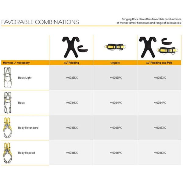 Singingrock Basic Light Full Body Harness Endüstriyel