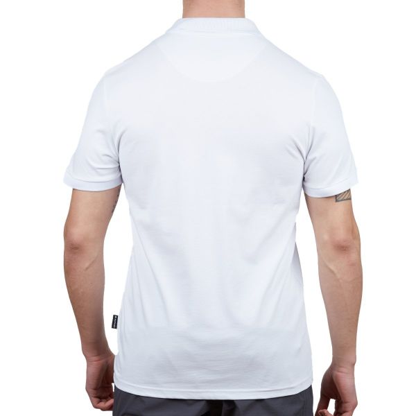 Alpinist Stratus Erkek Polo T-Shirt beyaz
