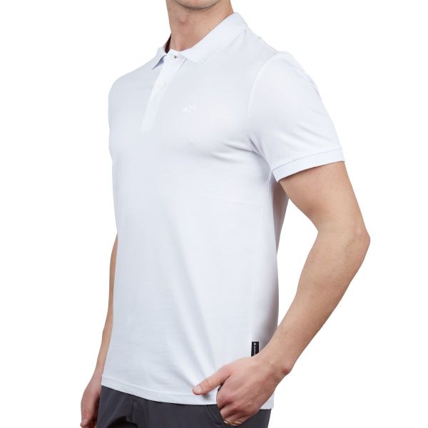 Alpinist Stratus Erkek Polo T-Shirt beyaz