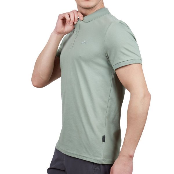 Alpinist Stratus Erkek Polo T-Shirt Elma Yeşili