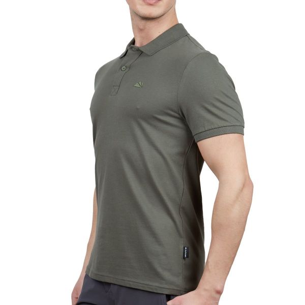 Alpinist Stratus Erkek Polo T-Shirt Haki