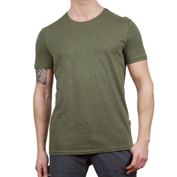 Alpinist Albino Basic T-Shirt Haki