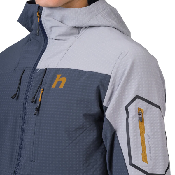 Hannah Aren Hoody Erkek Outdoor Ceket india ink/sharkskin