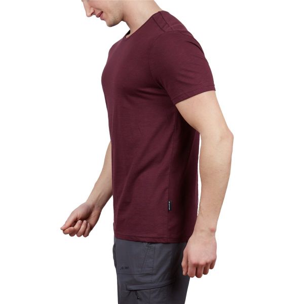 Alpinist Albino Basic T-Shirt Vişne
