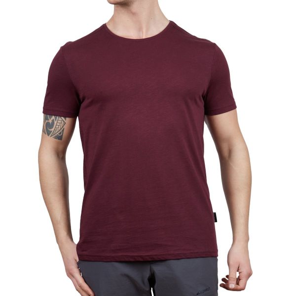 Alpinist Albino Basic T-Shirt Vişne
