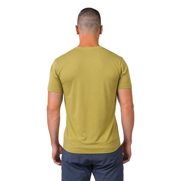 Hannah Bine Erkek Outdoor T-Shirt golden olive