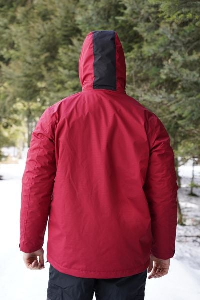 Fiyort Floyen Polarlı Yağmurluk KIRMIZI