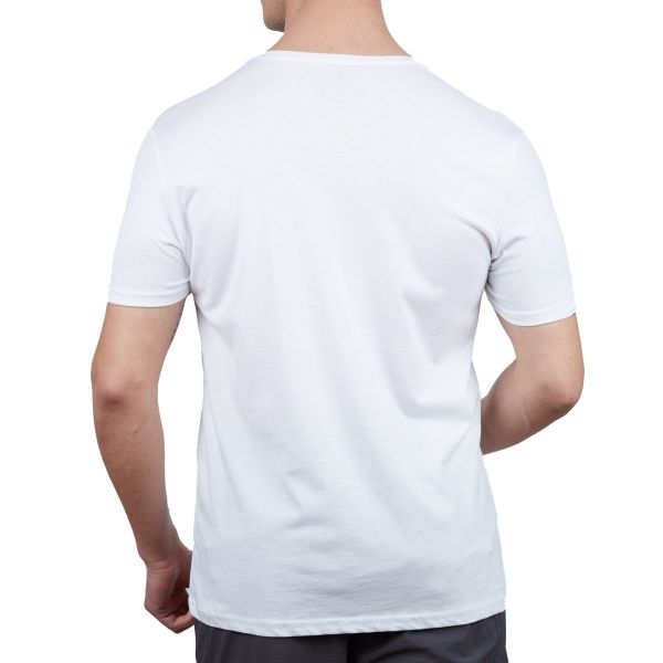 Alpinist Vide Erkek T-Shirt BEYAZ