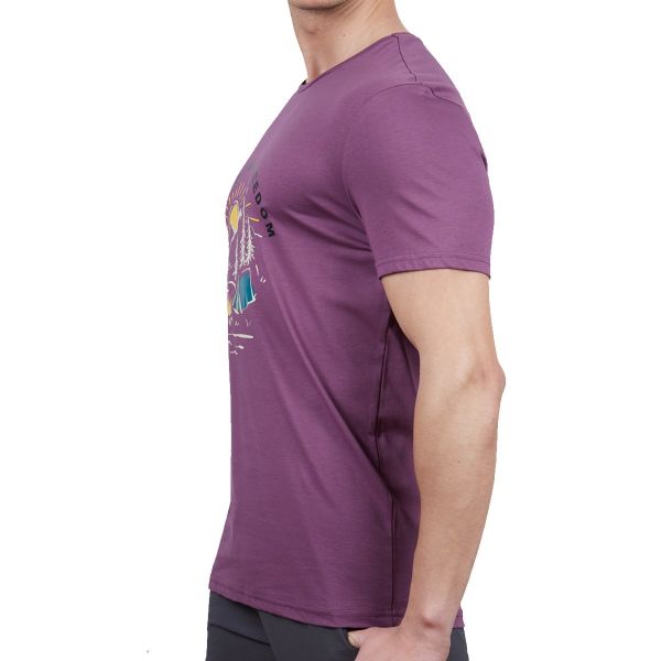 Alpinist Vide Erkek T-Shirt MÜRDÜM