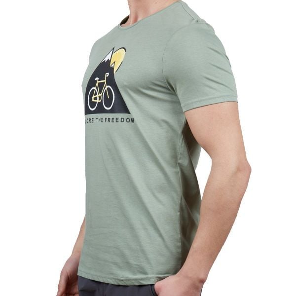 Alpinist Tarius Erkek T-Shirt - Elma Yeşili
