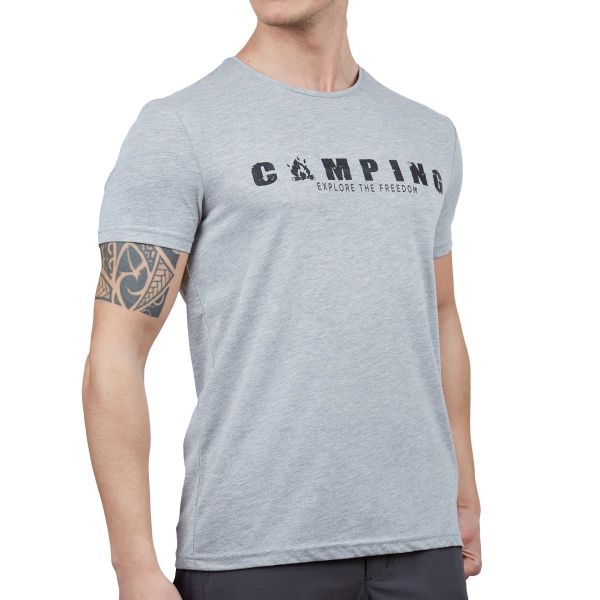 Alpinist Buteo Erkek T-Shirt Melanj