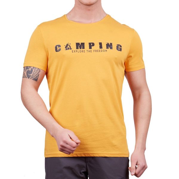 Alpinist Buteo Erkek T-Shirt Hardal