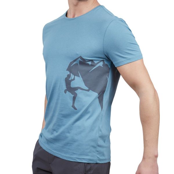 Alpinist Camp Erkek T-Shirt S Blue