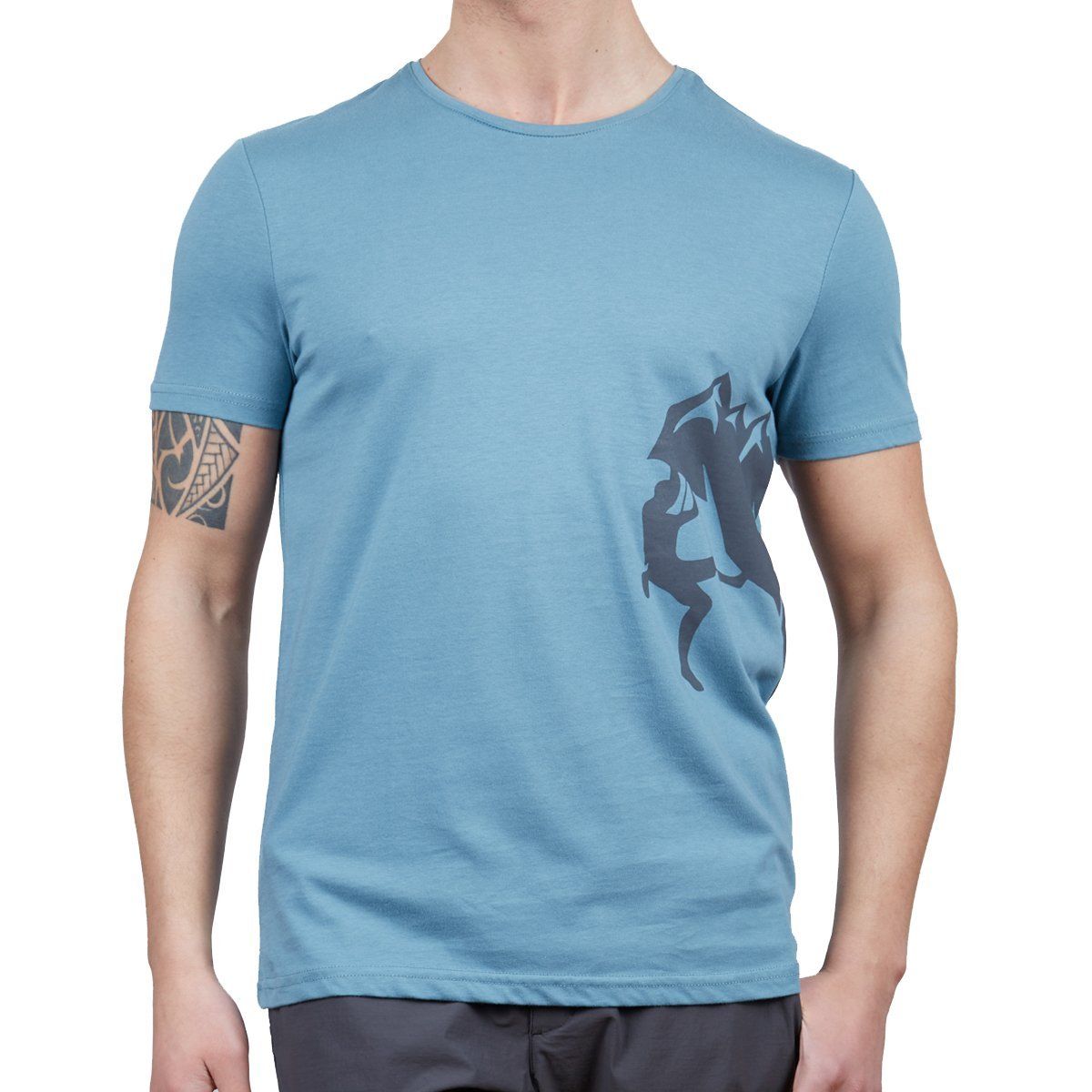 Alpinist Camp Erkek T-Shirt S Blue