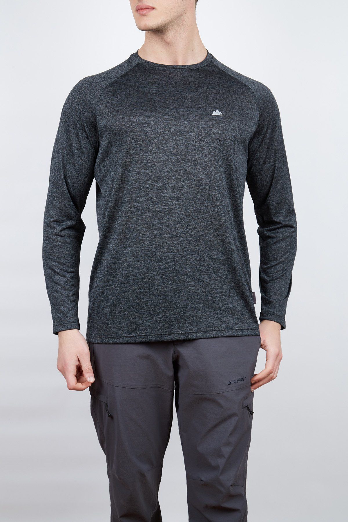 Alpinist Workout Ready Erkek Sweatshirt - Antrasit