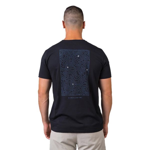Hannah Ravi Erkek Outdoor T-Shirt anthracite/india ink