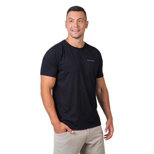 Hannah Ravi Erkek Outdoor T-Shirt anthracite/india ink