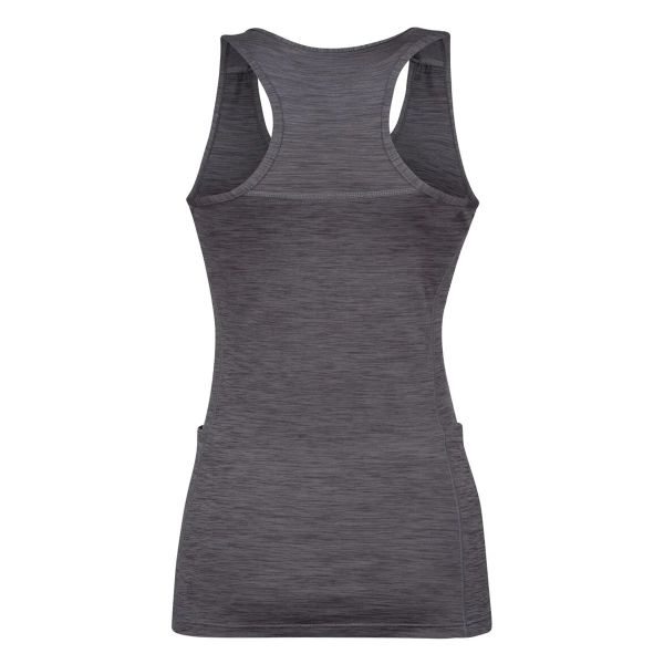 Hannah Rina Kadın Outdoor T-Shirt anthracite mel