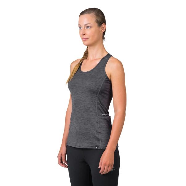 Hannah Rina Kadın Outdoor T-Shirt anthracite mel