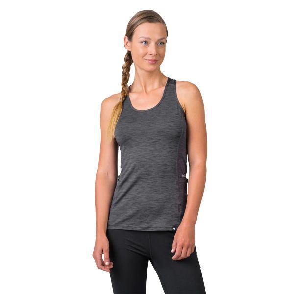 Hannah Rina Kadın Outdoor T-Shirt anthracite mel