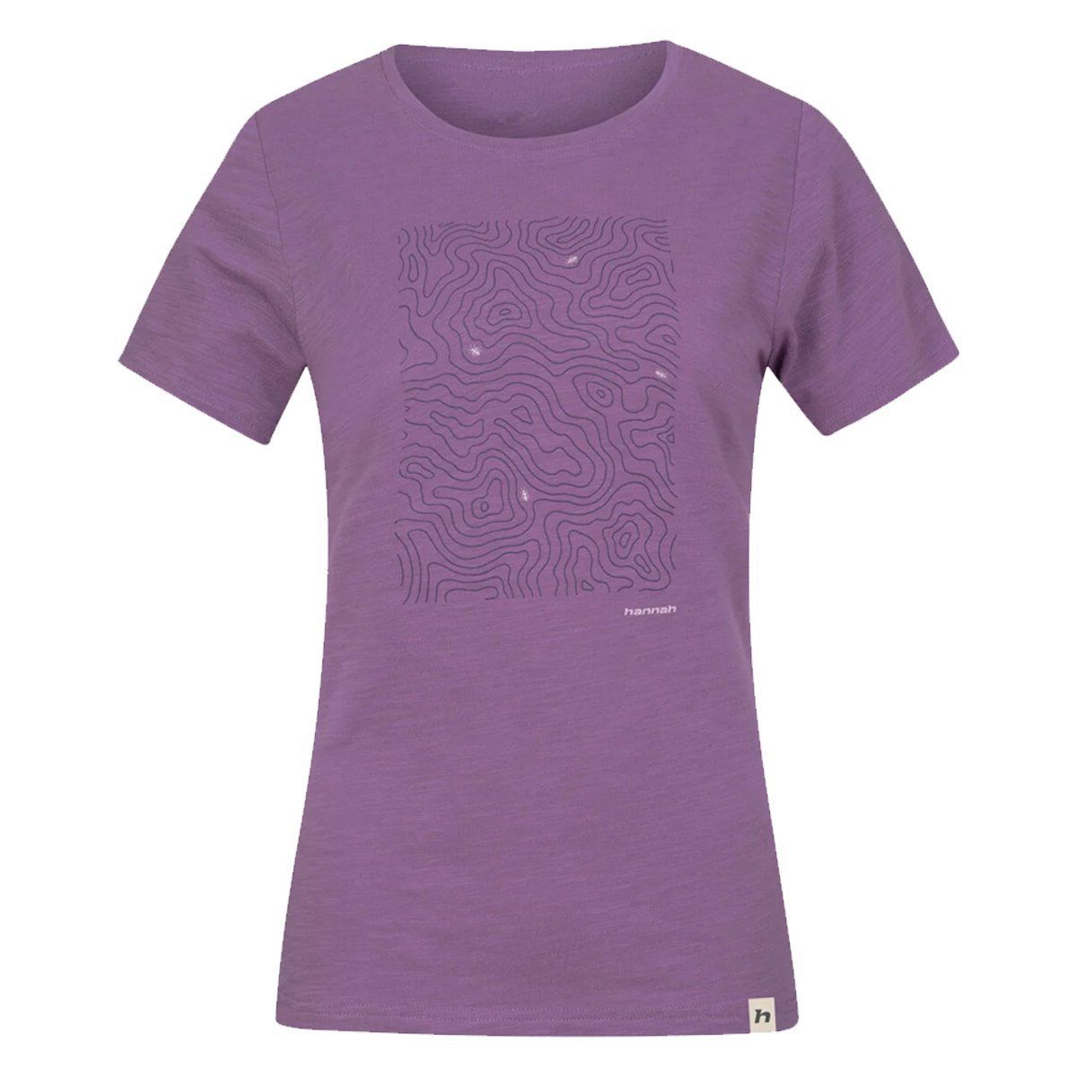 Hannah Selia Kadın Outdoor T-Shirt grape jam