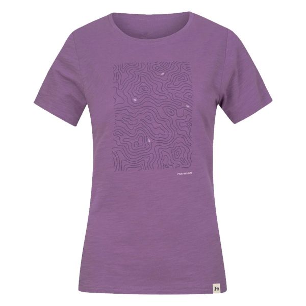 Hannah Selia Kadın Outdoor T-Shirt grape jam
