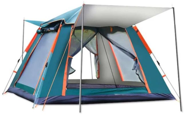 Ergan Outdoor 6 Kişilik Tenteli Otomatik Kurulum Çadır