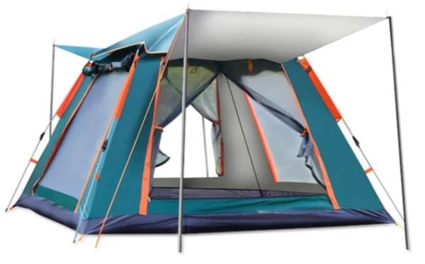 Ergan Outdoor 6 Kişilik Tenteli Otomatik Kurulum Çadır
