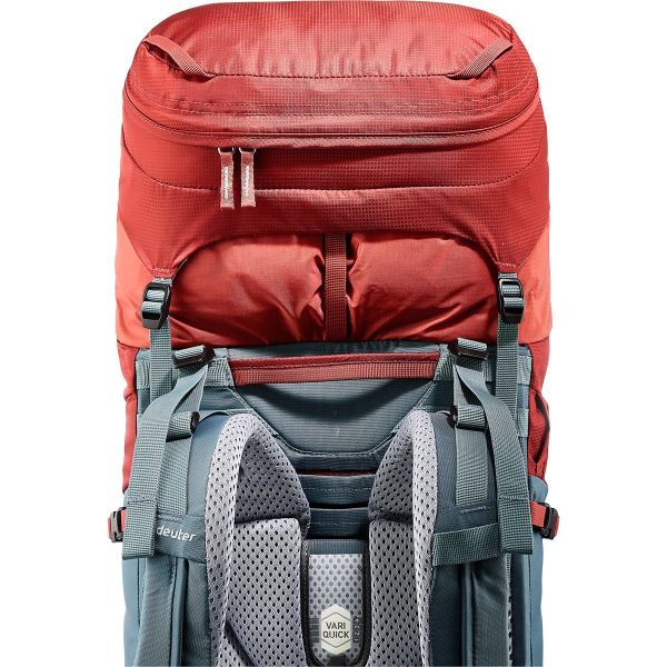 Deuter Aircontact 45 + 10 Sırt Çantası lava-teal