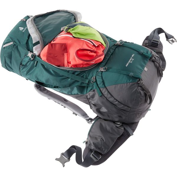 Deuter Aircontact Pro 70 + 15 Sırt Çantası forest-graphite