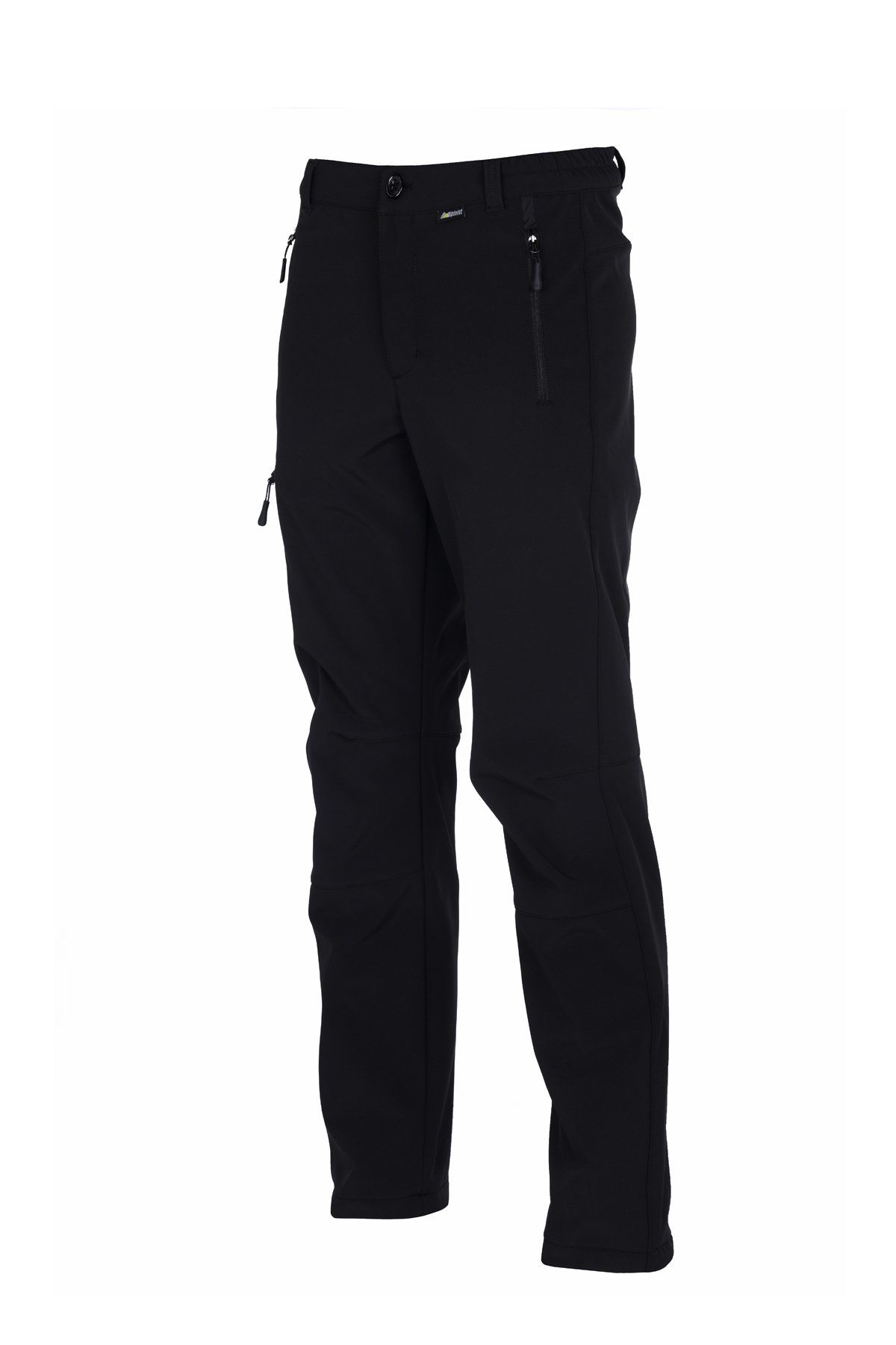 ALPİNİST Zapata Erkek Softshell Pantalon Siyah