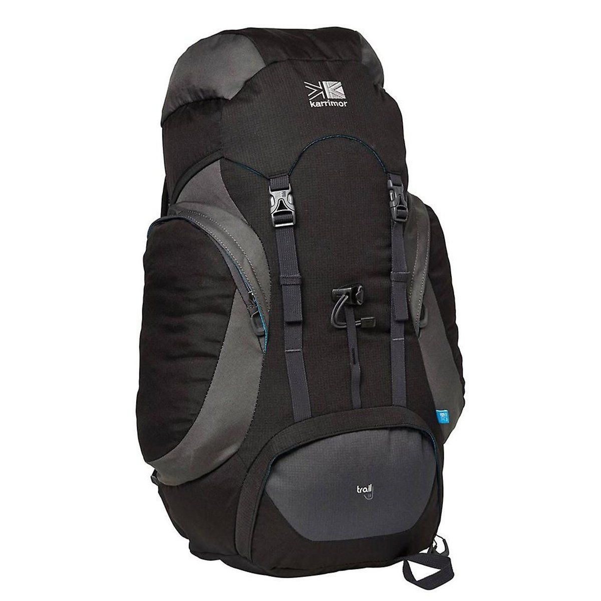 Karrimor Trail 35+5 Litre Outdoor Sırt Çantası - Black-Asphalt