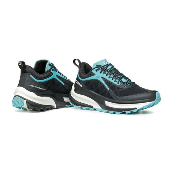 Scarpa Golden Gate ATR Gore-Tex Kadın Koşu Ayakkabısı Black-Aruba Blue