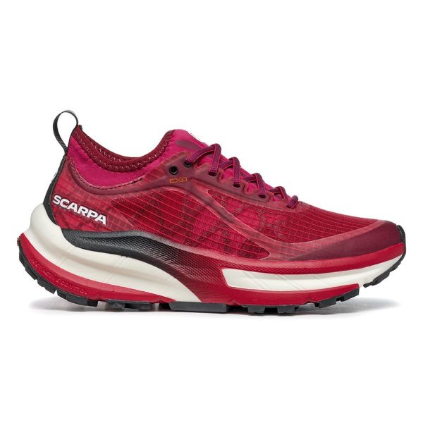 ﻿Scarpa Golden Gate ATR Kadın Koşu Ayakkabısı Red Rose-White