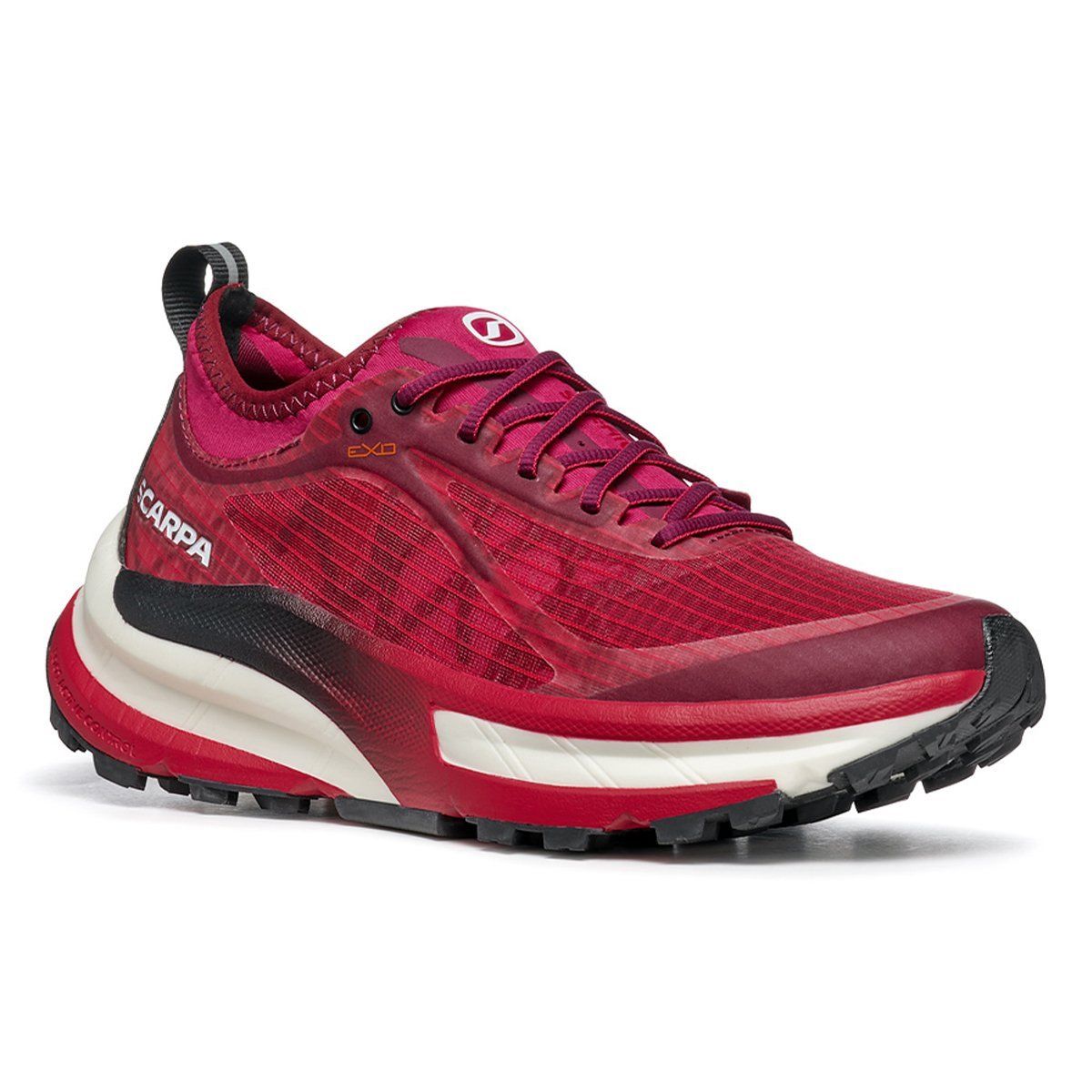 ﻿Scarpa Golden Gate ATR Kadın Koşu Ayakkabısı Red Rose-White