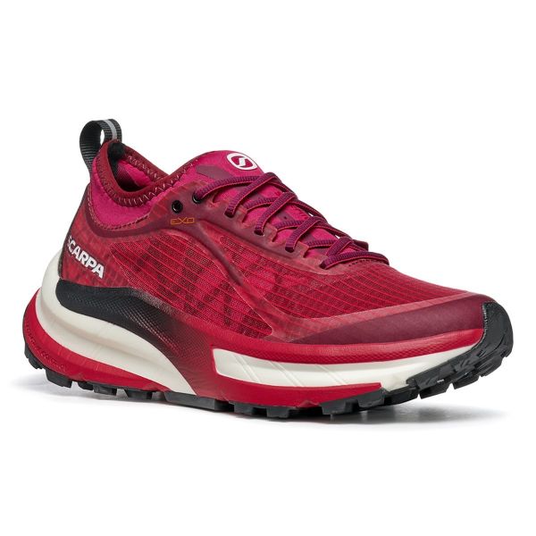 ﻿Scarpa Golden Gate ATR Kadın Koşu Ayakkabısı Red Rose-White