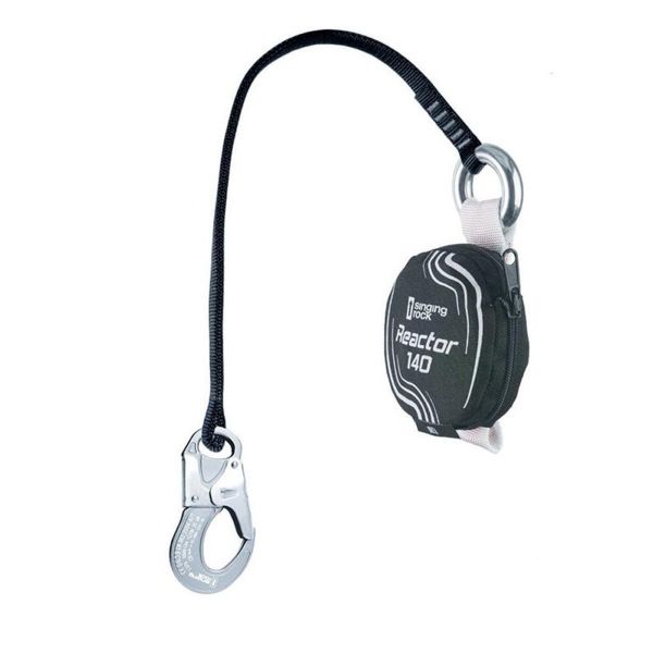 Reactor 140 ''Y'' 85 cm + 2xK353 Çift Kollu Lanyard 60-65 mm Black-White