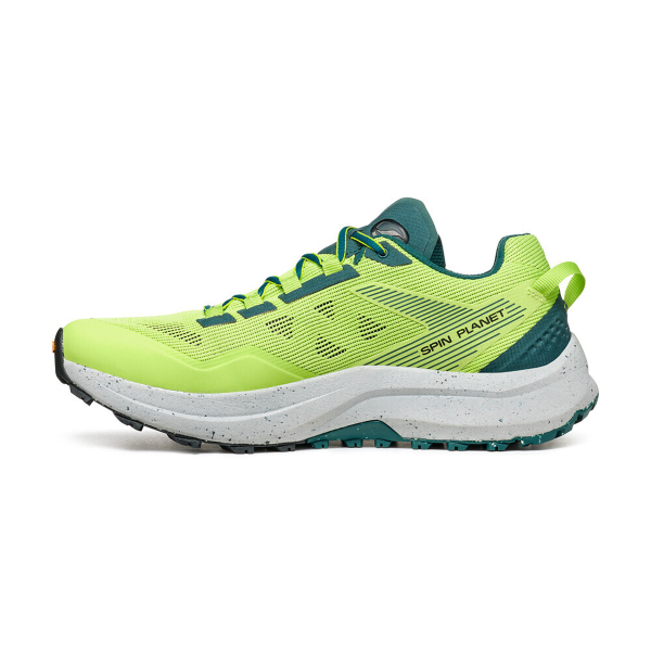 Scarpa Spin Planet Erkek Koşu Ayakkabısı Sunny Green-Petrol