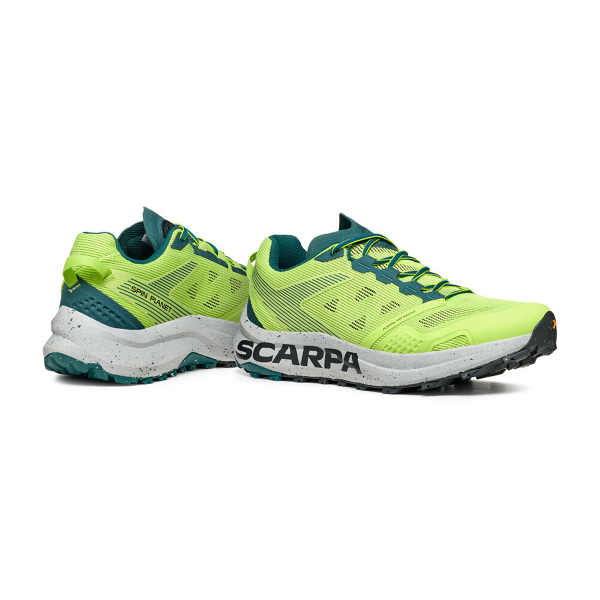 Scarpa Spin Planet Erkek Koşu Ayakkabısı Sunny Green-Petrol
