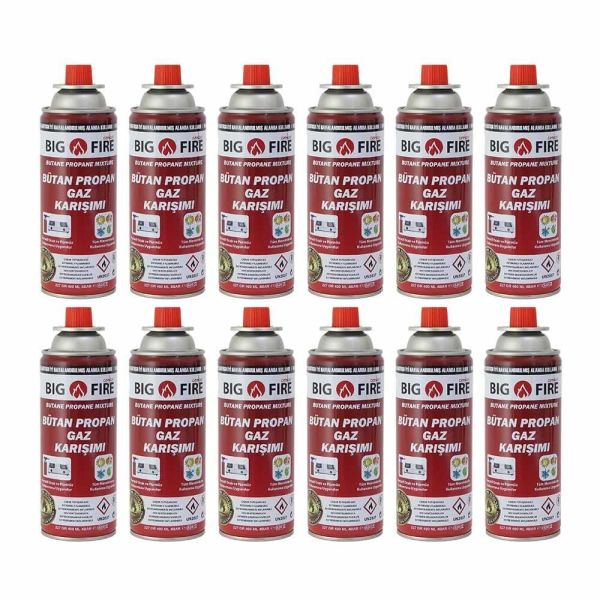 Big Fire Power 227gr Valfli Gaz Kartuşu