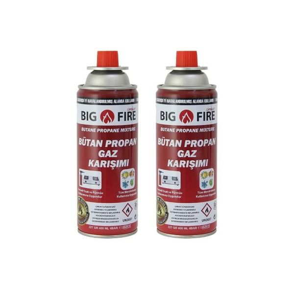 Big Fire Power 227gr Valfli Gaz Kartuşu