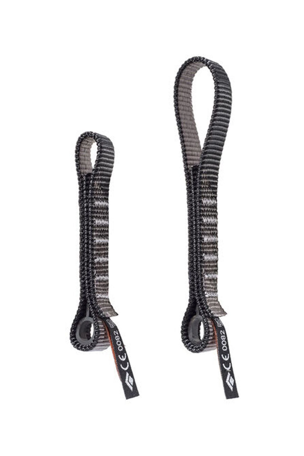 BLACK DIAMOND STANDARD DOGBONE 16cm OUTDOOR TIRMANIŞ AKSESUARI BLACK/GRANITE