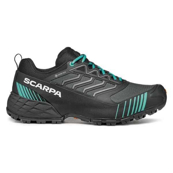 Scarpa Ribelle Run XT Gore-Tex Kadın Koşu Ayakkabısı Anthracite - Turquoise