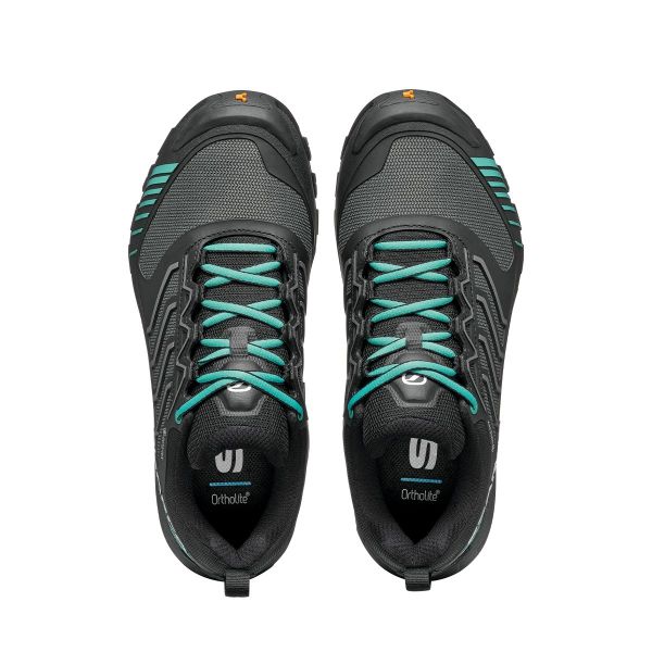 Scarpa Ribelle Run XT Gore-Tex Kadın Koşu Ayakkabısı Anthracite - Turquoise