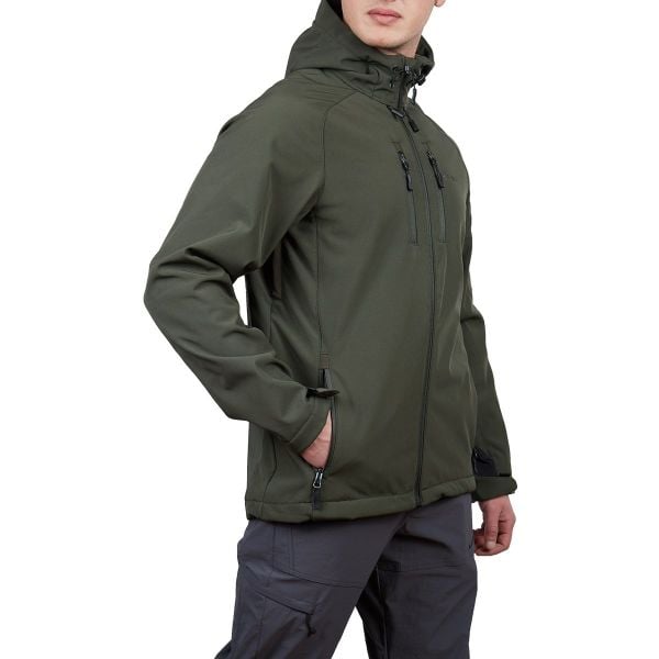 Alpinist Peak Softshell Erkek Outdoor Mont Haki