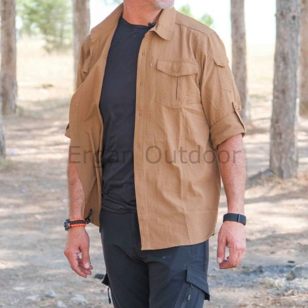 Loç Outdoor Taktik Gömlek - Kum