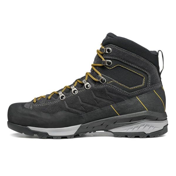 Scarpa Mescalito TRK Gore-Tex Erkek Outdoor Bot Dark Anthracite - Mustard
