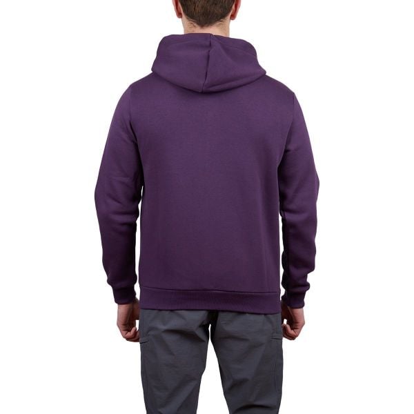 Alpinist Covert Tam Fermuarlı Erkek Sweatshirt  MÜRDÜM